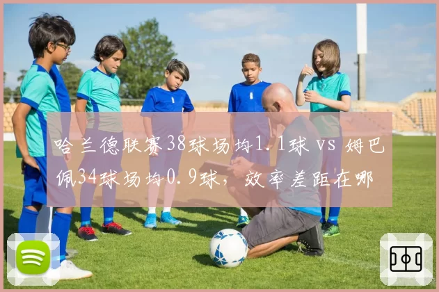 哈兰德联赛38球场均1.1球 vs 姆巴佩34球场均0.9球,效率差距在哪